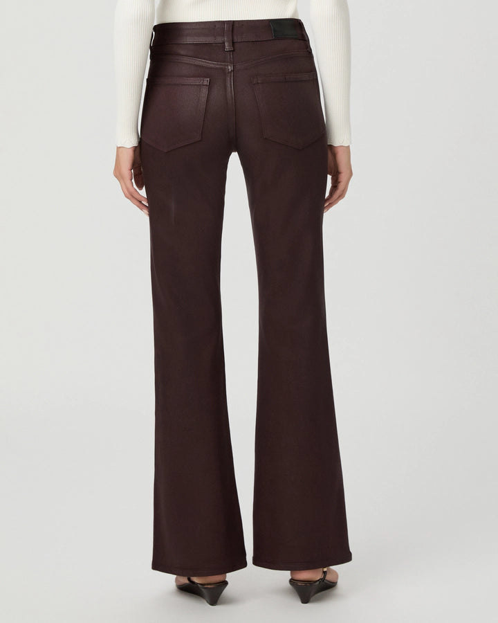 Pa8799 Sofia Flare Jean - Mulberry Coated