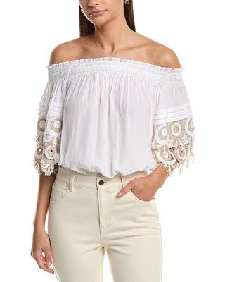 Ra0525 Ramy Brook Off Shoulder Top