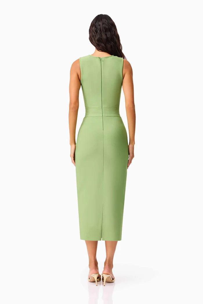 El2522 Mint Midi Dress