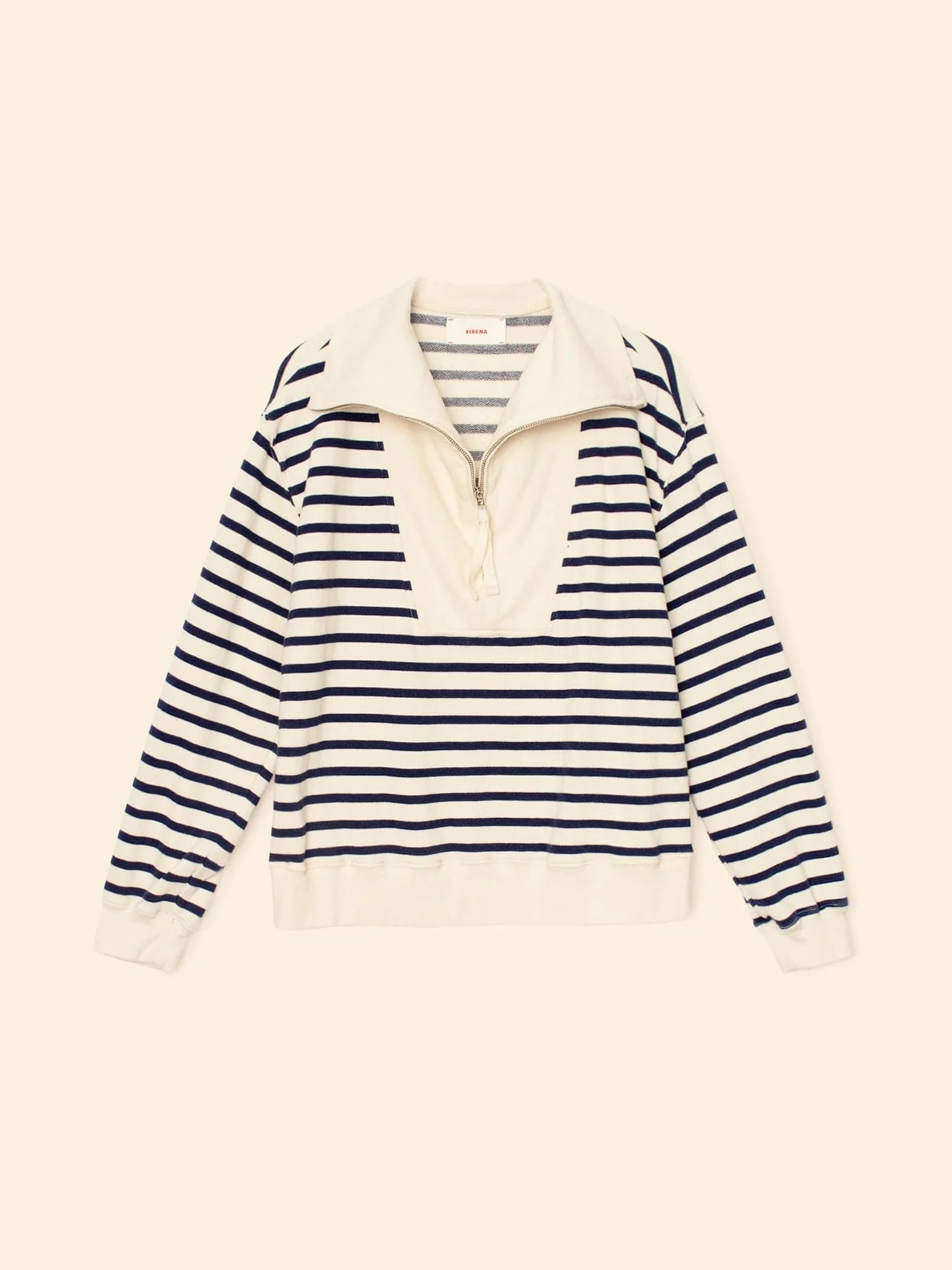 Xix6bst047 Stripe Sweatshirt