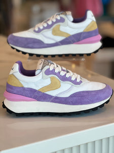 Qwark Purple Gold Sneaker