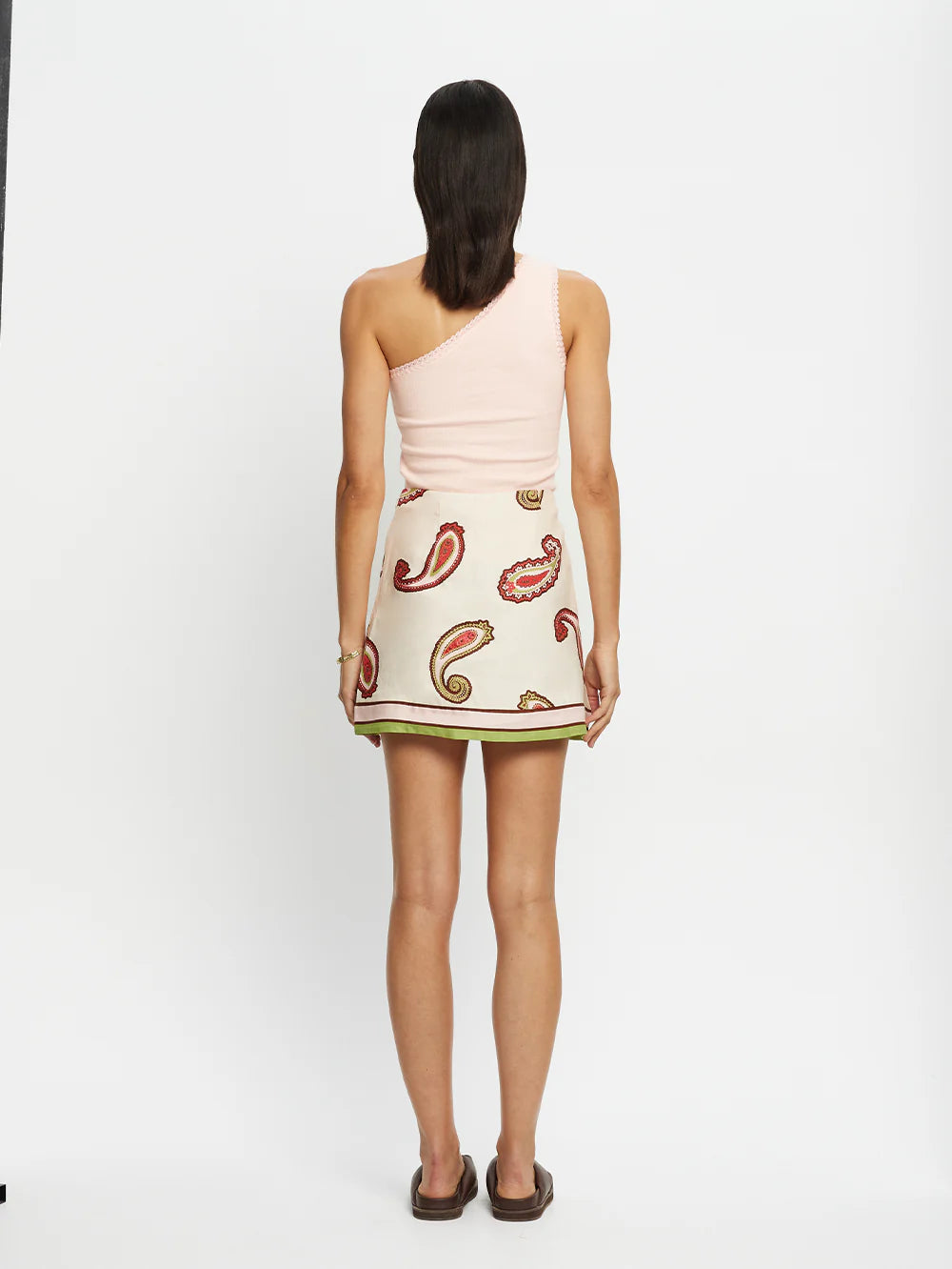 Kis46 Paisley Mini Skirt