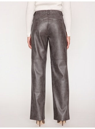 Brpul4316 Vegan Leather Crop Pant