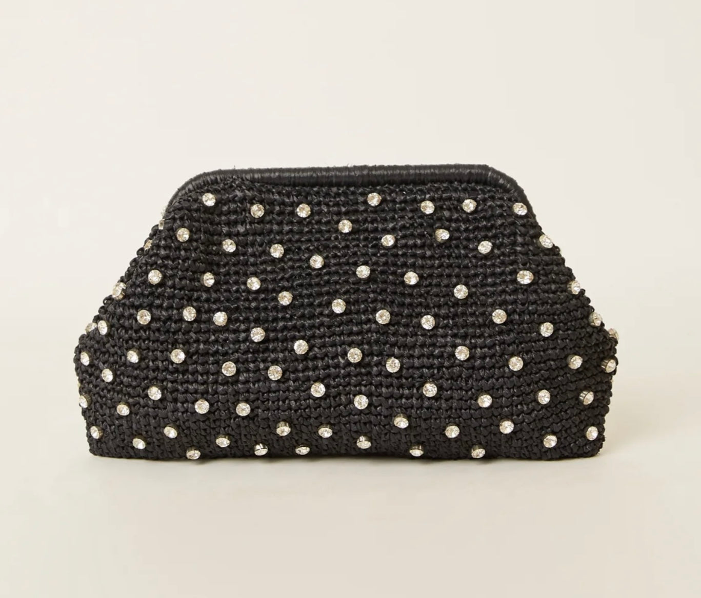 Crystal Clutch - Black