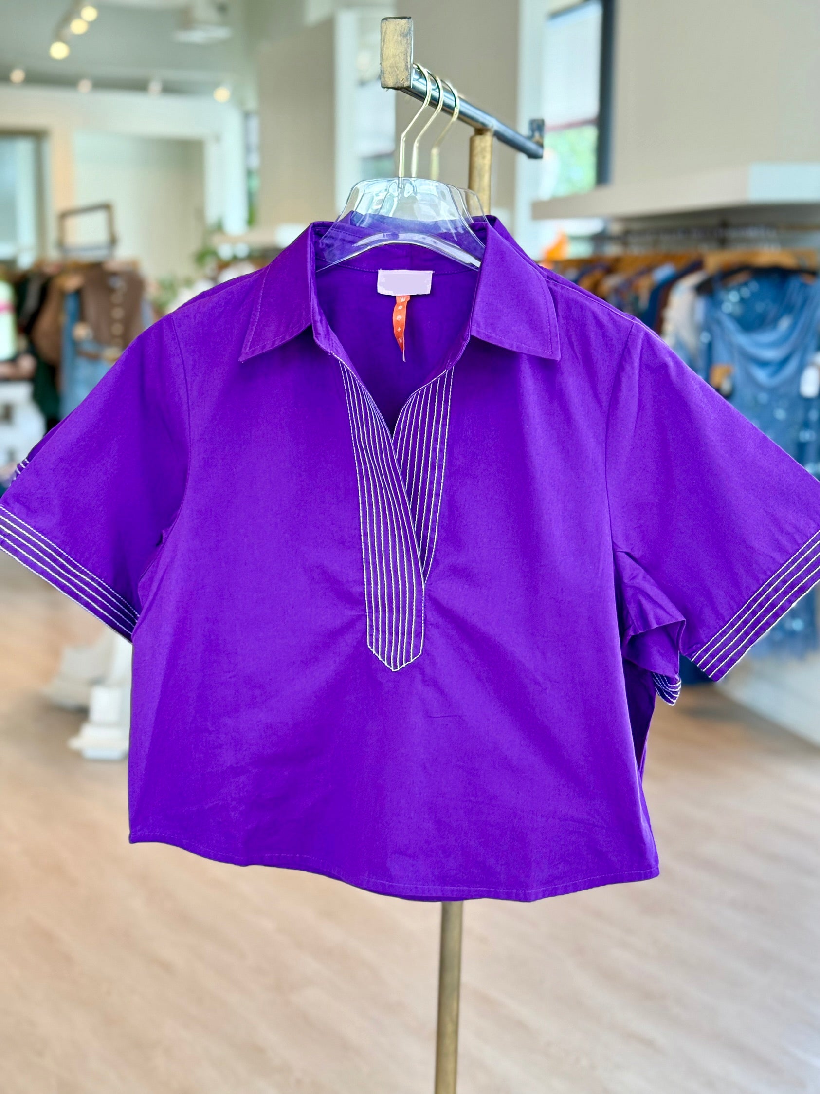 Naw4567 Purple Top