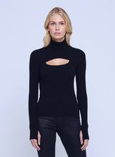 Load image into Gallery viewer, La8944 Ember Cutout Knit Top

