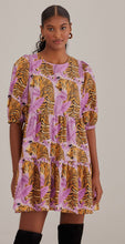 Load image into Gallery viewer, Fa314771 Tiger Babydoll Dress
