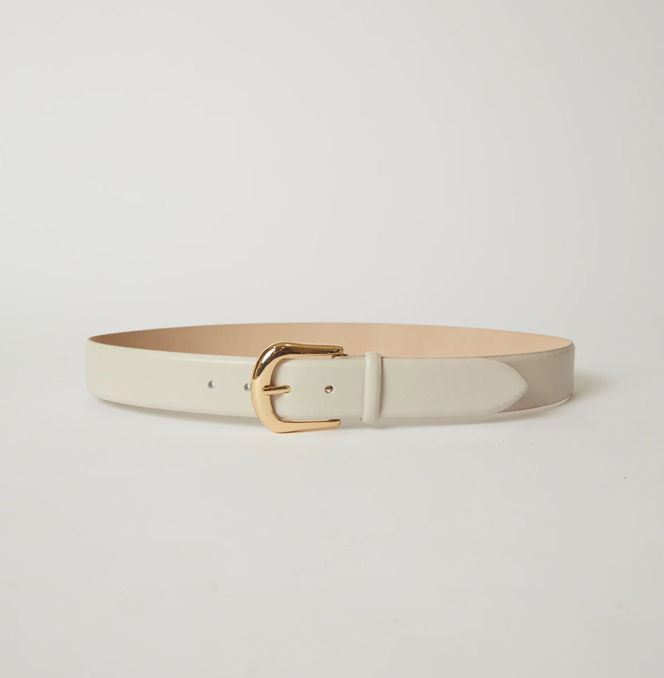 Bebh045 Kennedy Belt - Bone Gold