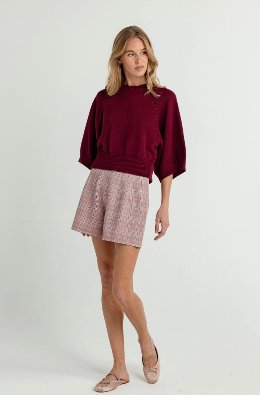 Su128 Mulberry Sweater