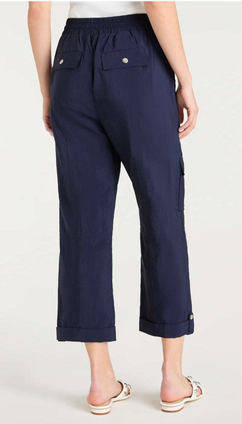 Cizp5130 Navy Cropped Pant