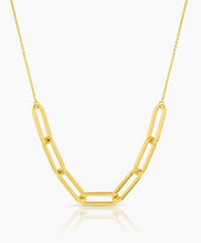 Load image into Gallery viewer, Thalora Paper Clip Mini Chain Necklace
