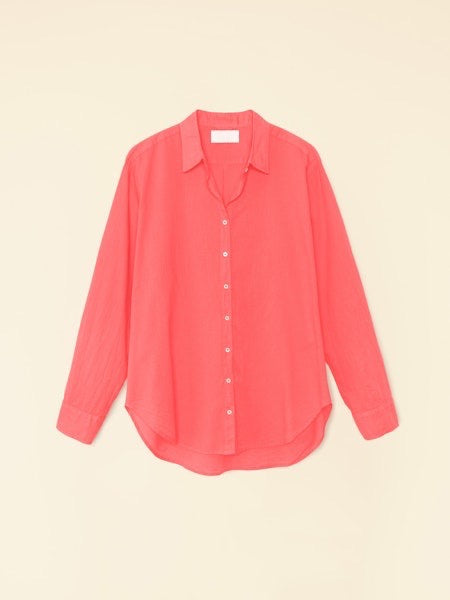 Xix5ctp111 Coral Button Down Top