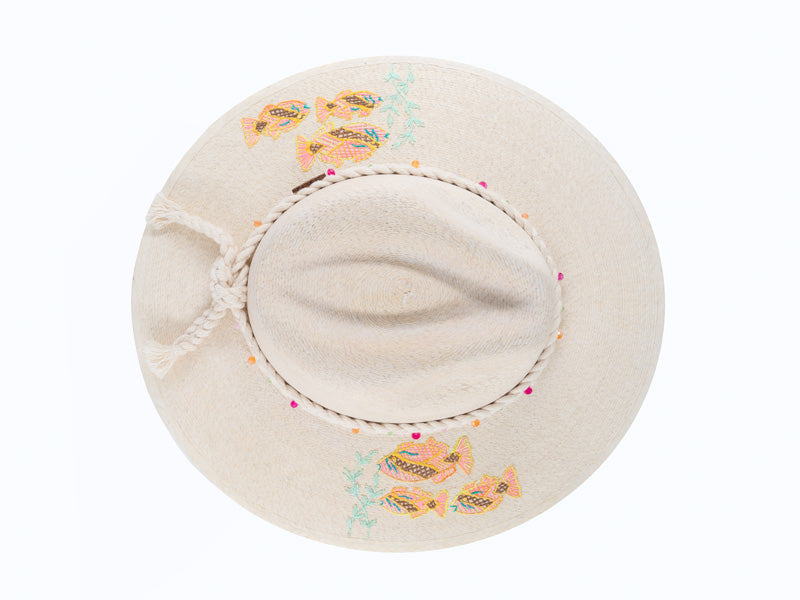 Palm Hat - Fish