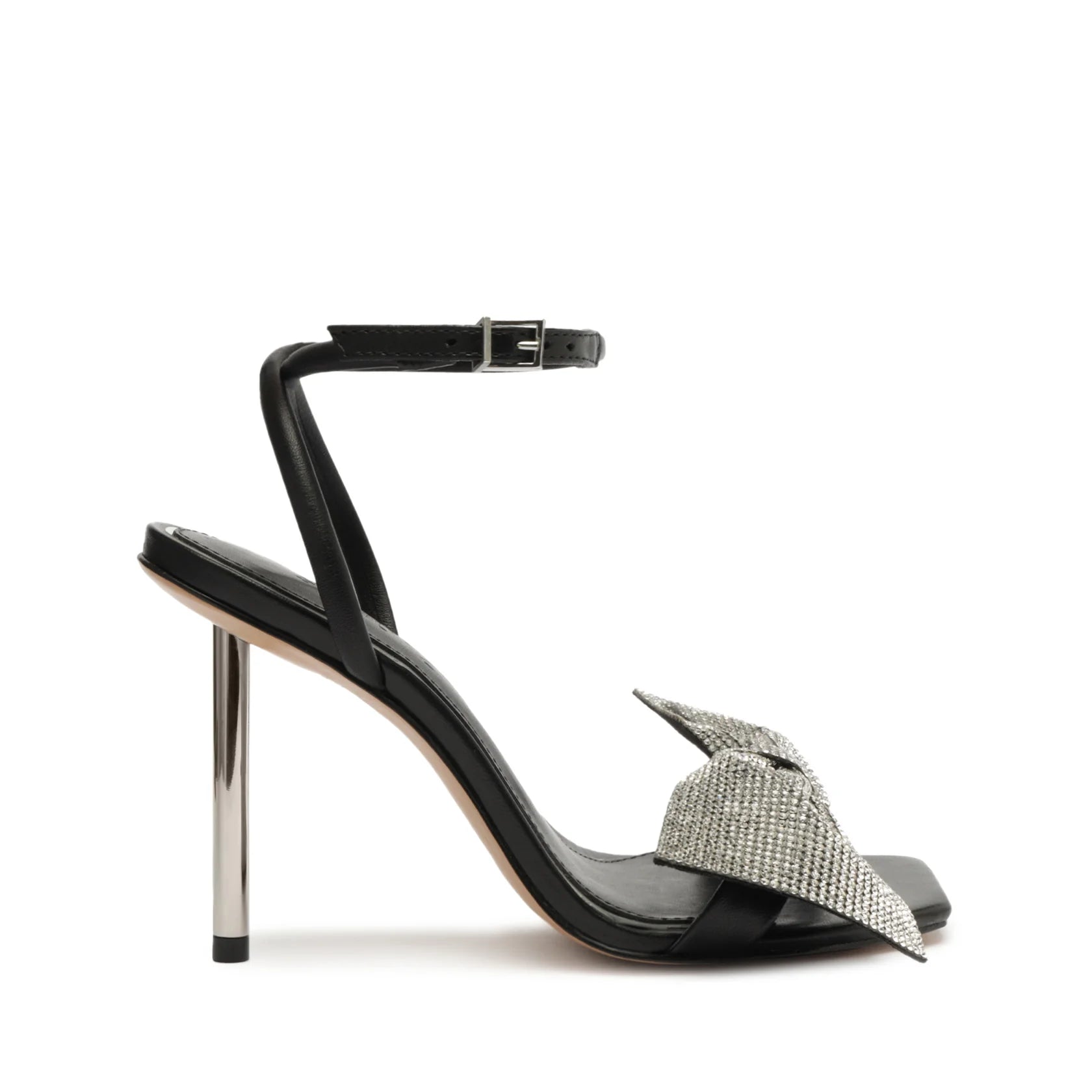 Schutz Mila Crystal Bow Heel