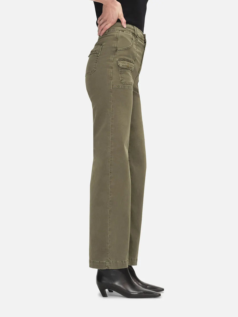 Frws24 Frame Green Utility Pocket Pant