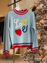 Load image into Gallery viewer, Alcc311 Love Sweater - Ice Blue
