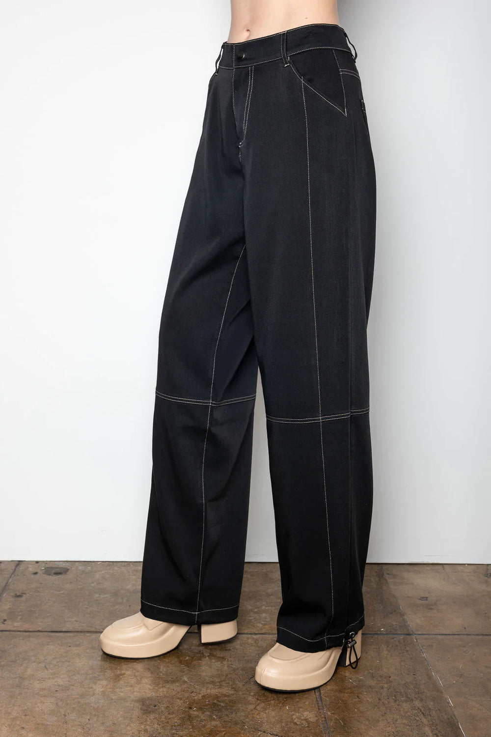 Elvienna Elaine Kim Parachute Pants