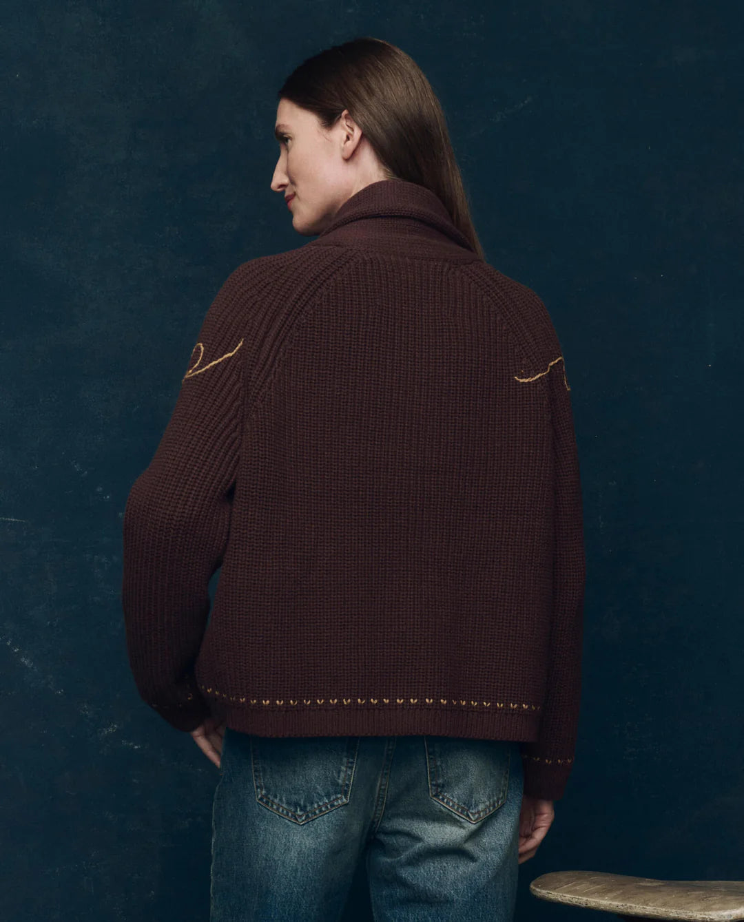 Gr4682 Lasso Lodge Cardigan