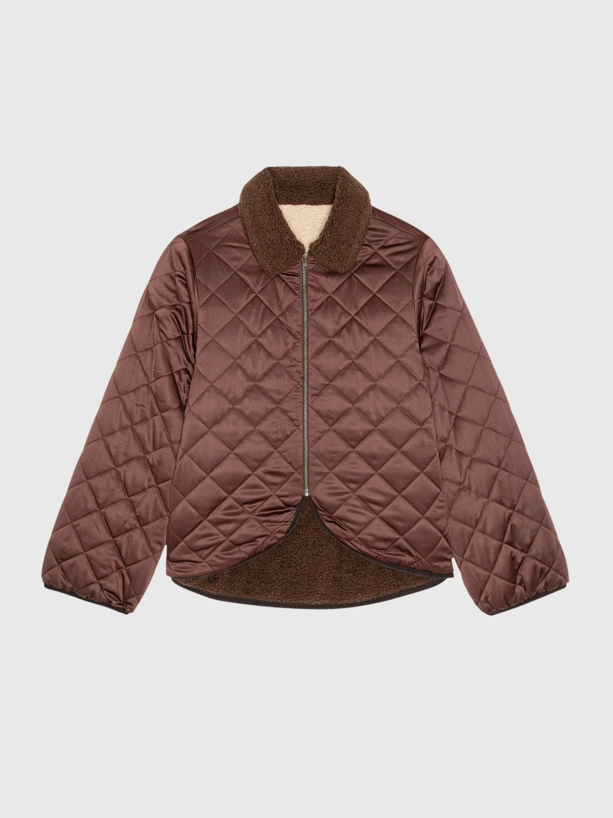 Tg0026 Reversible Western Jacket - Brown