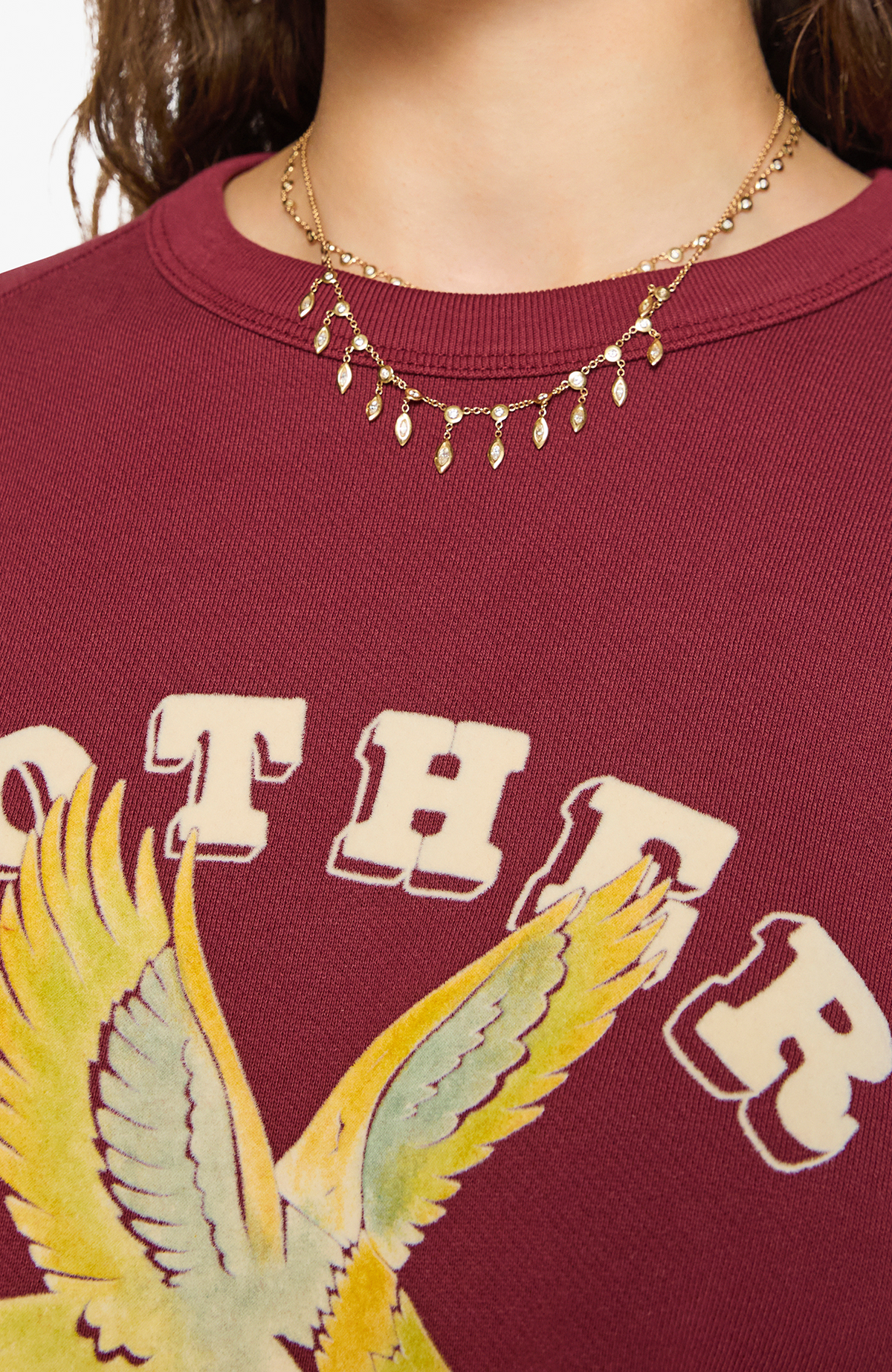 Mo89392 Burgundy Pullover