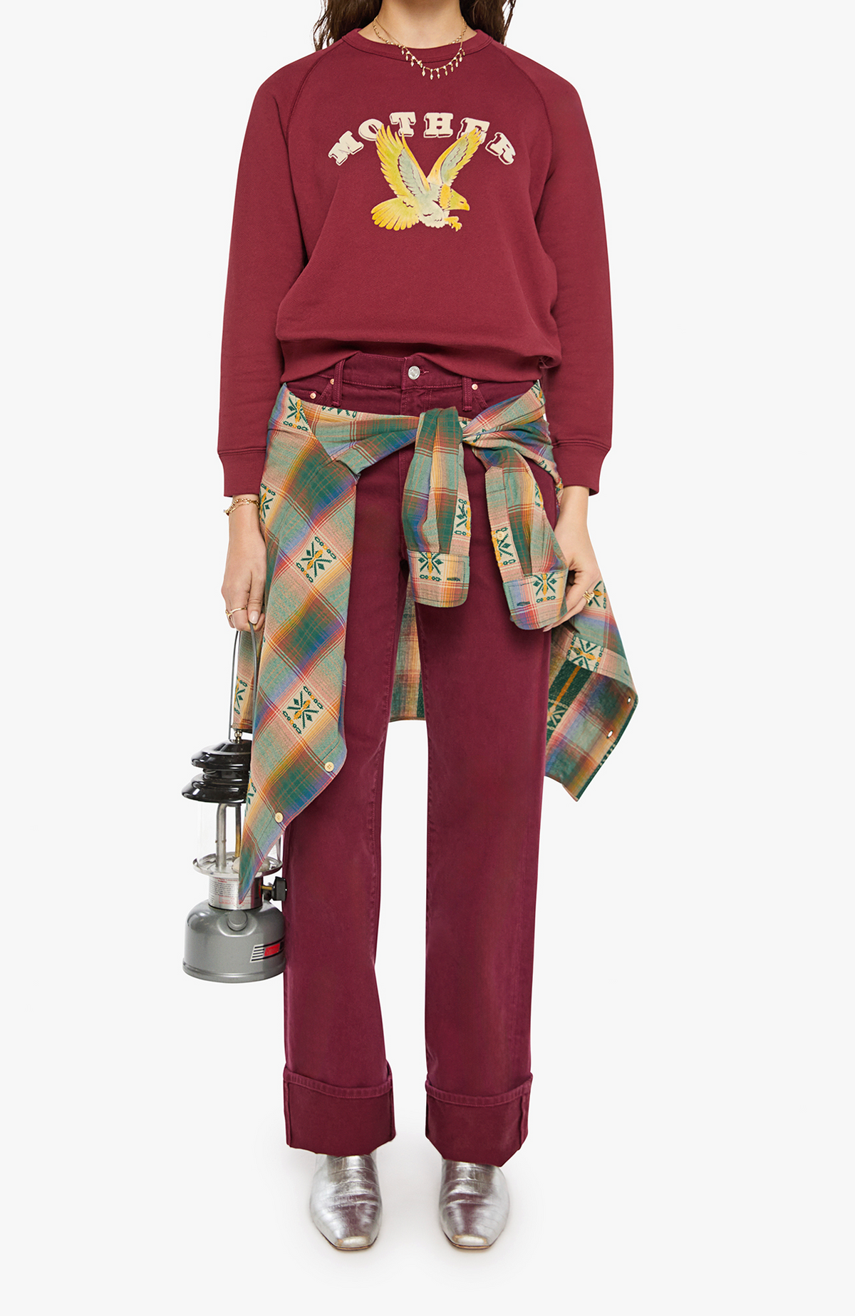 Mo89392 Burgundy Pullover
