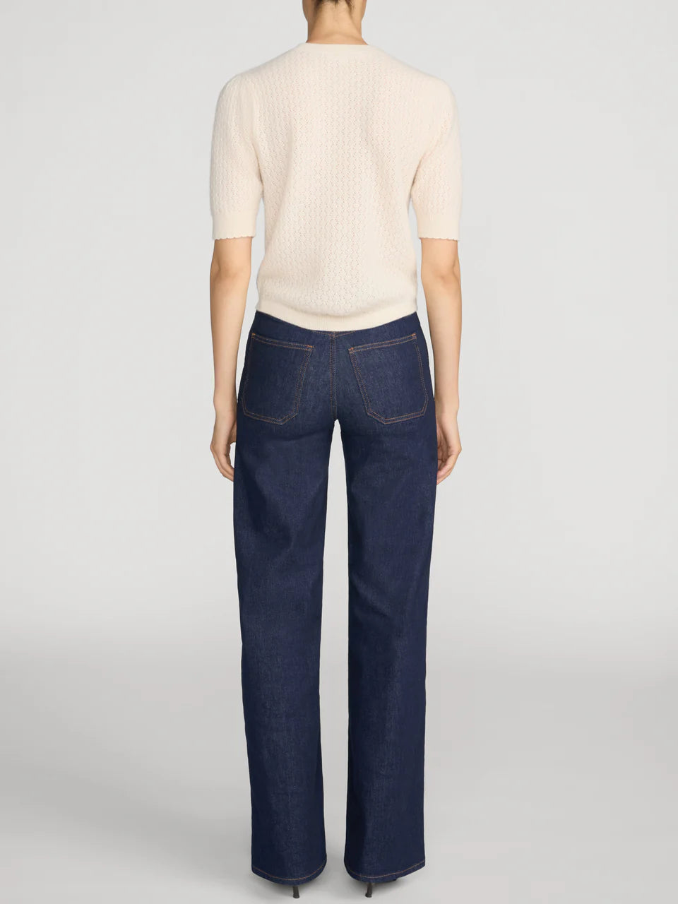 Frppp814 Slim Palazzo Pintuck - Rinse