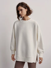 Load image into Gallery viewer, Va1595 Egret Zip Sweater
