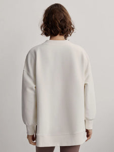 Va1595 Egret Zip Sweater