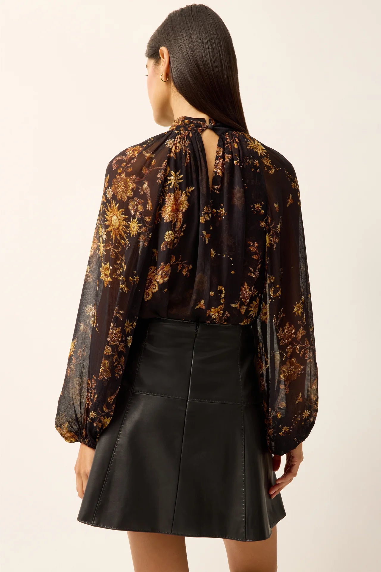 Ma1s15 Gilded Blouson Top