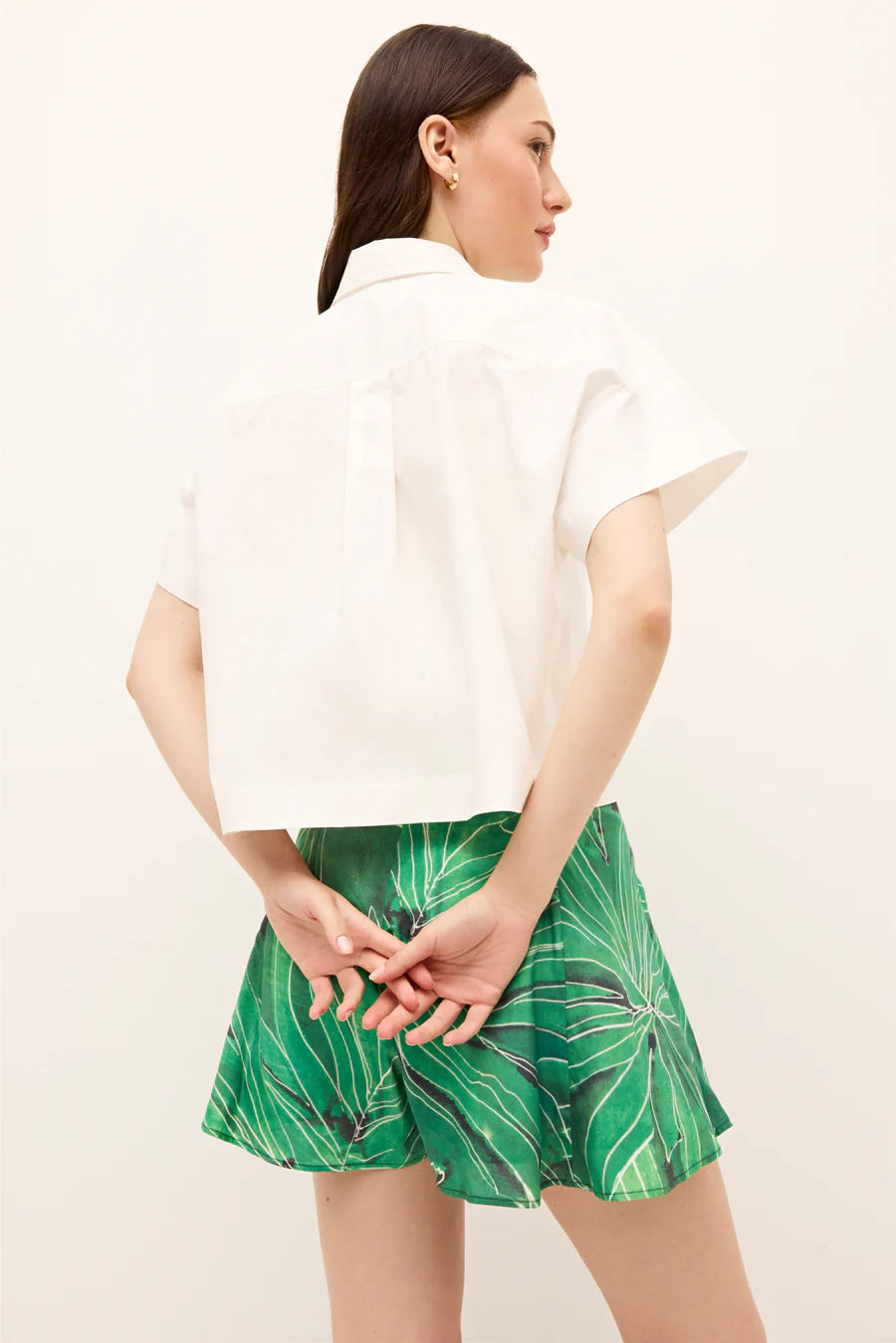 Ma253 Boxy Crop Top