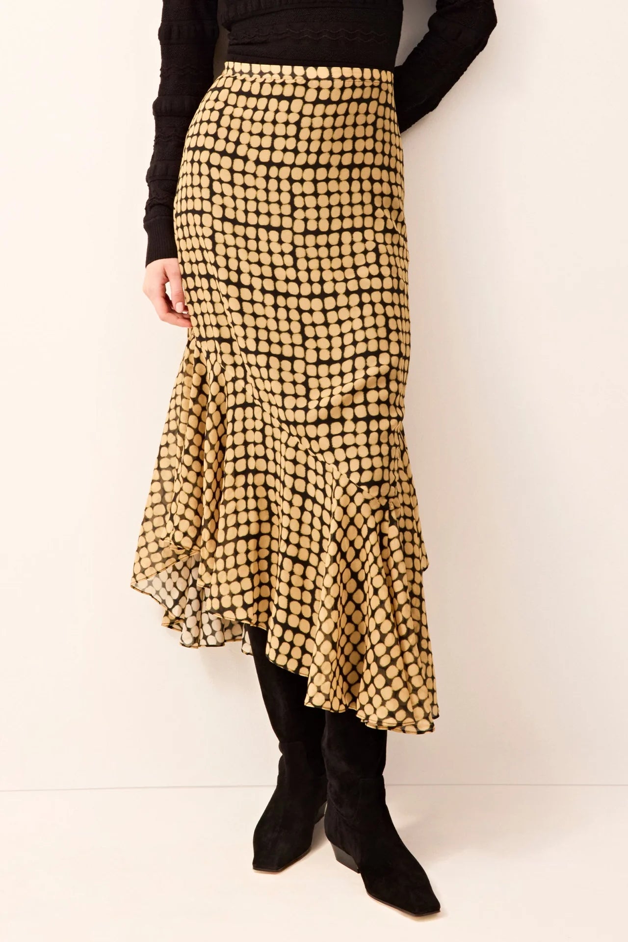 Ma3k3 Dapple Dot Skirt