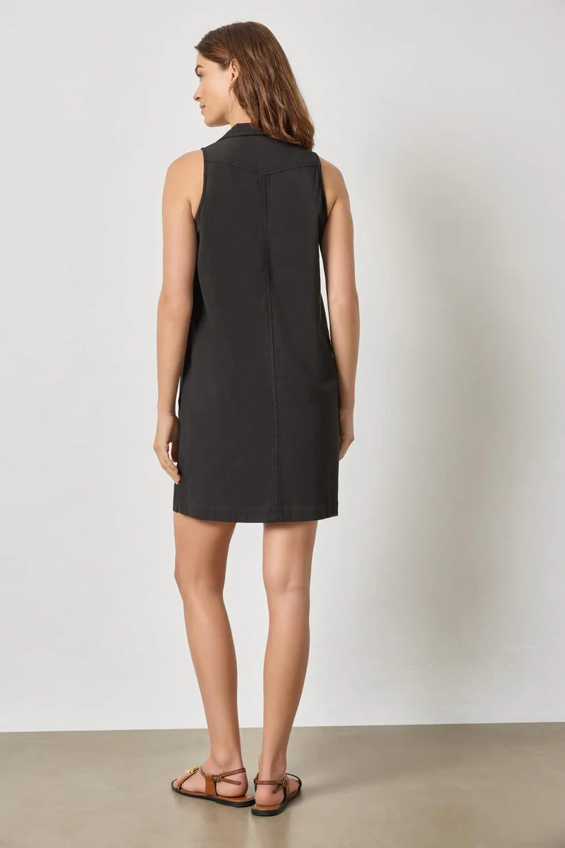Lipa3360 Black Sleeveless Dress