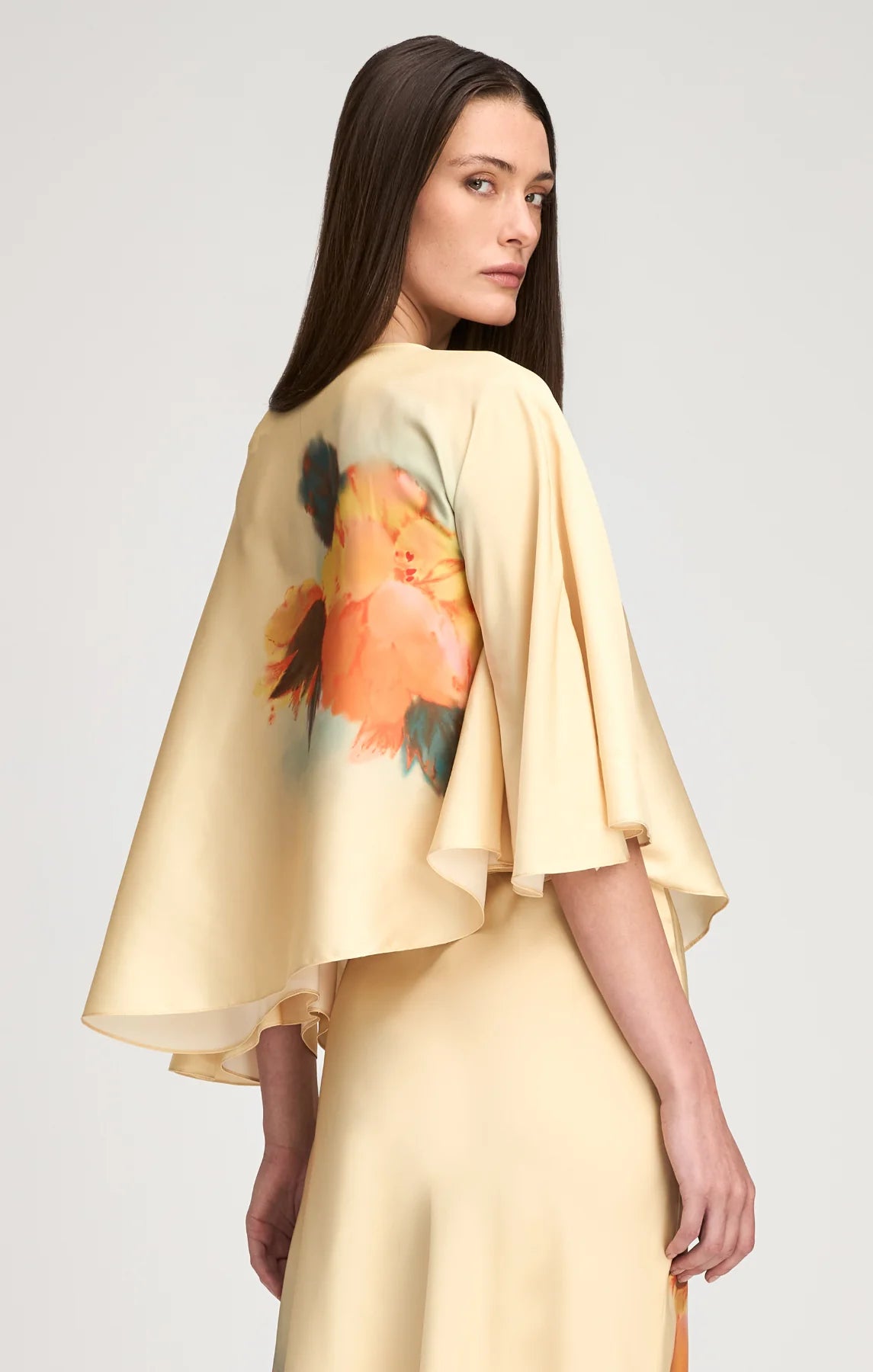 Cizw22311 Watercolor Drape Top