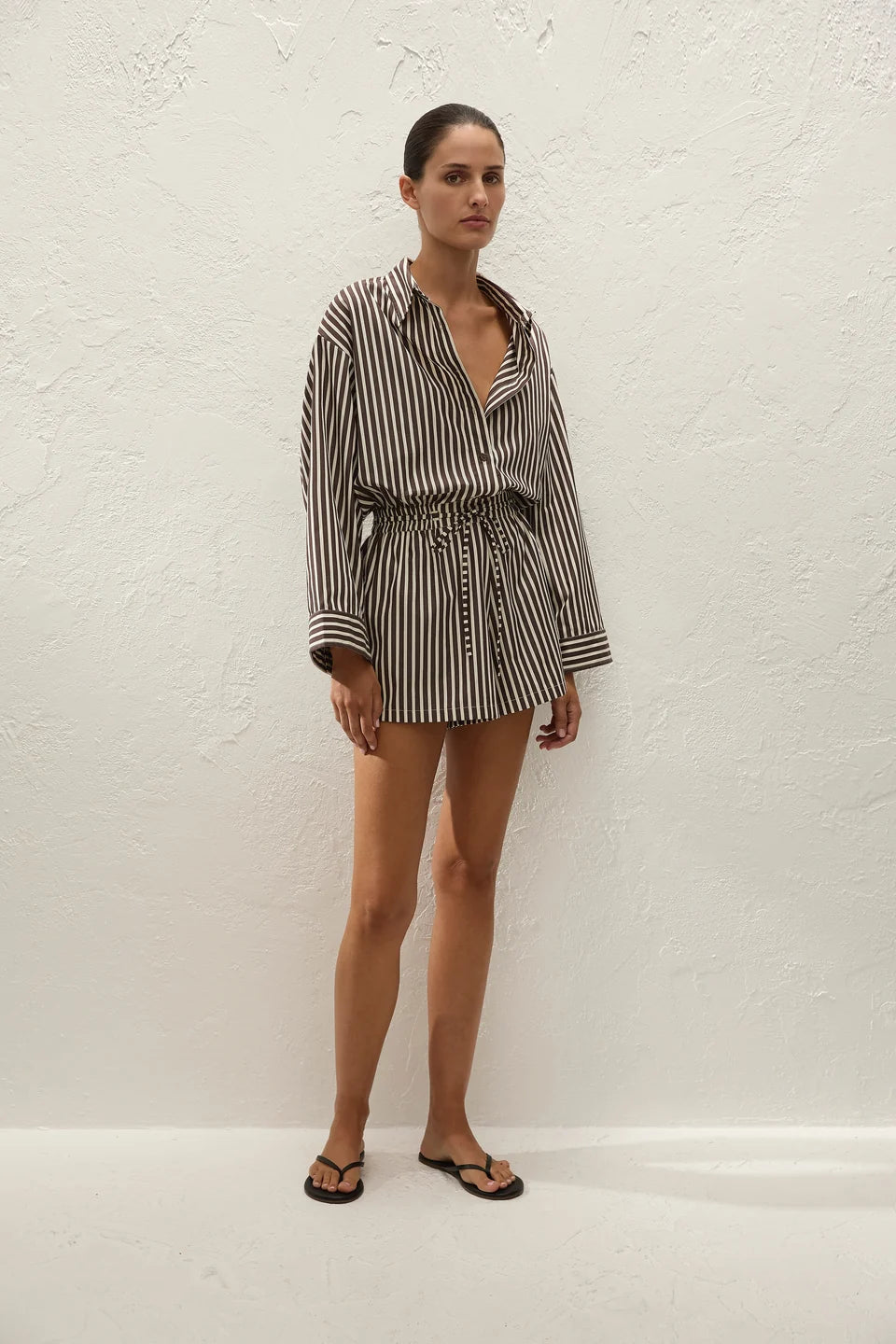 Fa5413 Stripe Romper
