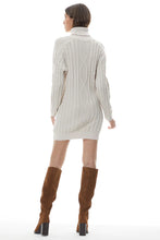 Load image into Gallery viewer, Yf31048 Sea Salt Cable Knit Dress
