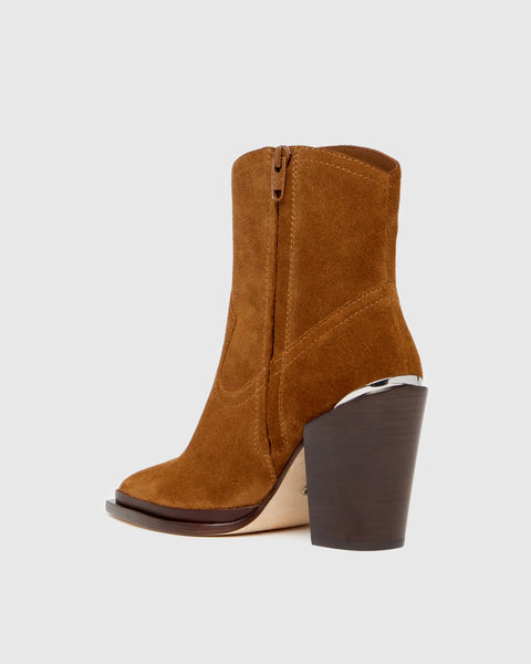 Pa9854 Ankle Bootie - Chestnut