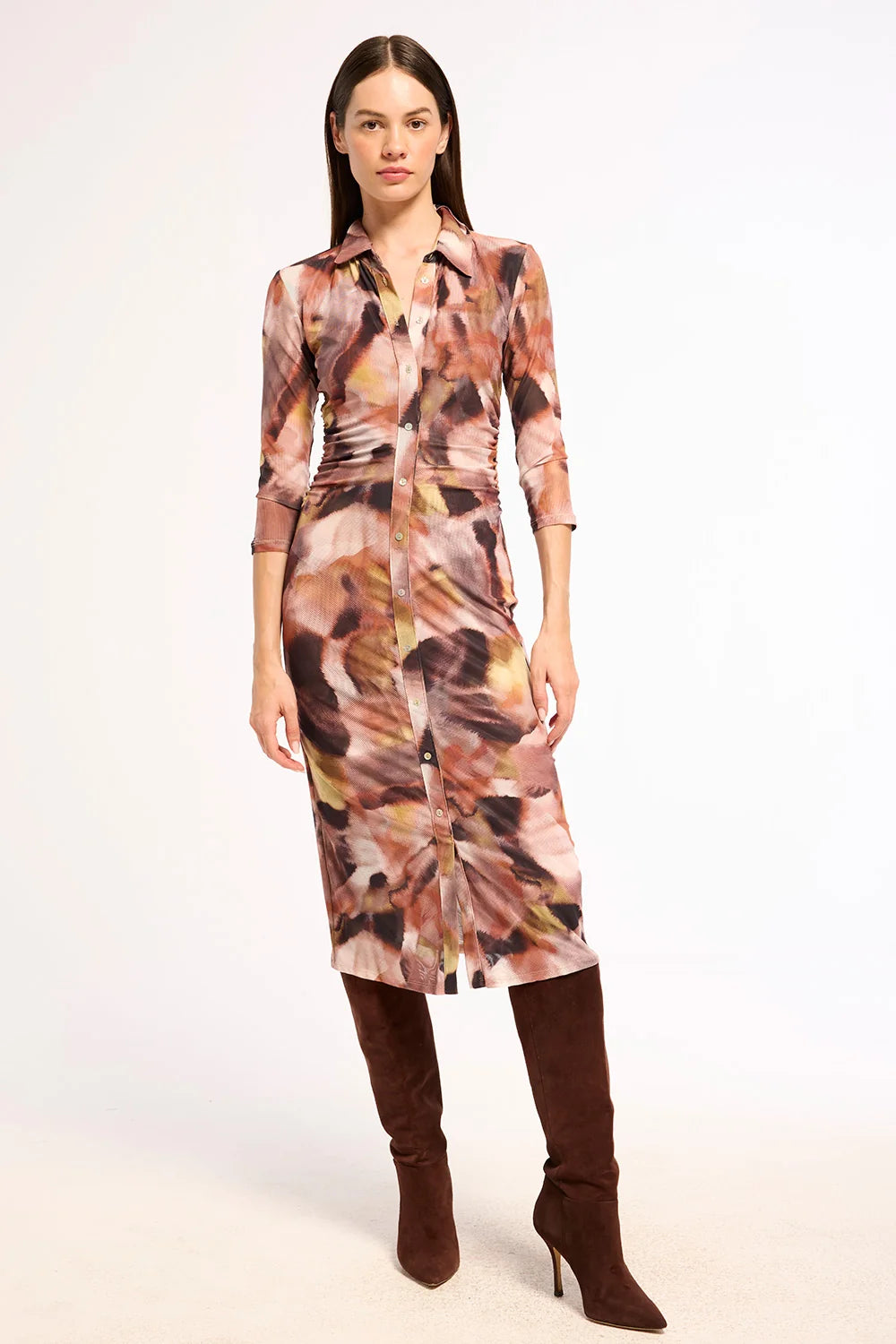 Mi9808 Autumn Midi Dress