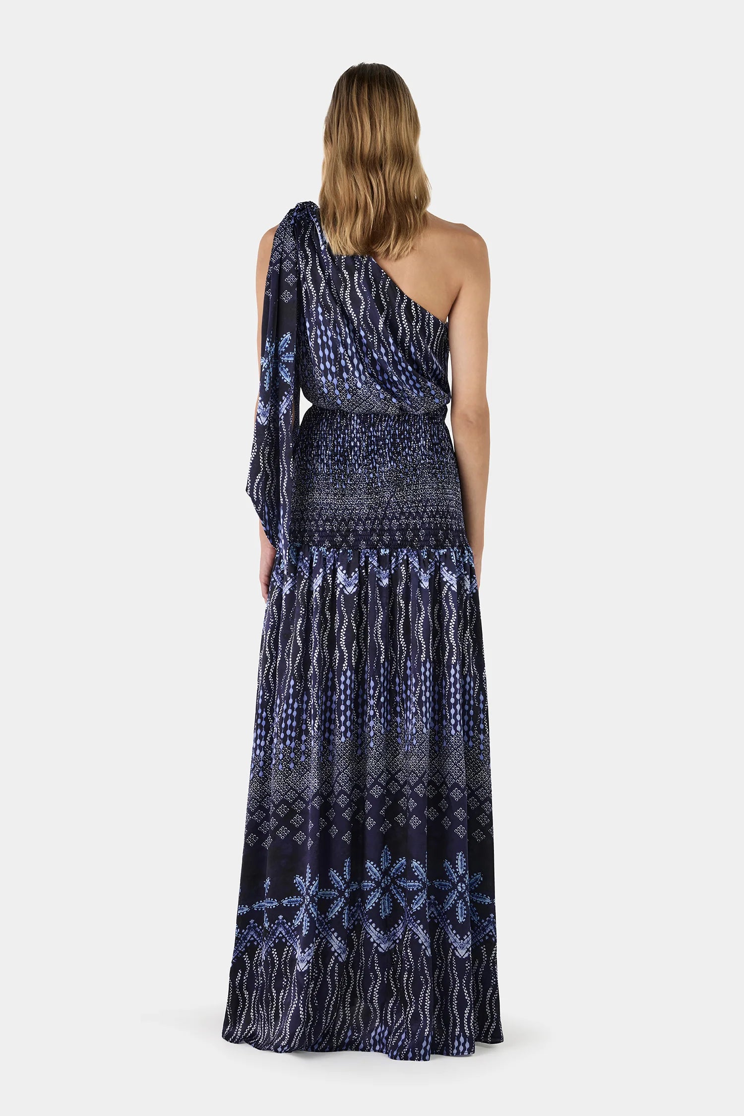 Ha8617 Indigo Drift Maxi Dress