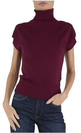 Raa7003 Cranberry Wedge Sweater