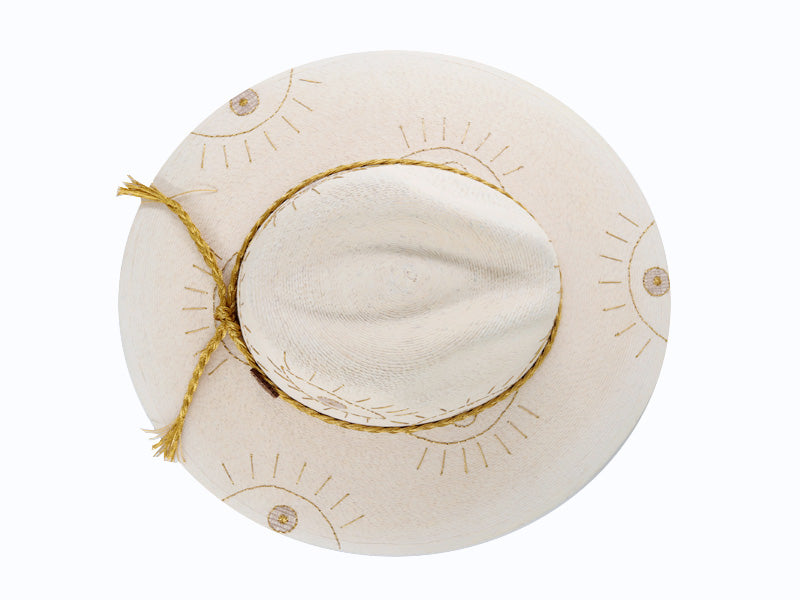Palm Hat - Gold Eye