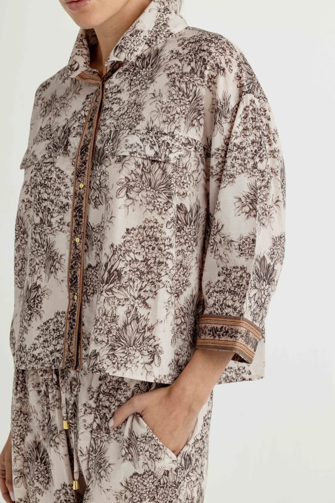 Su178 Parment Garden Blouse