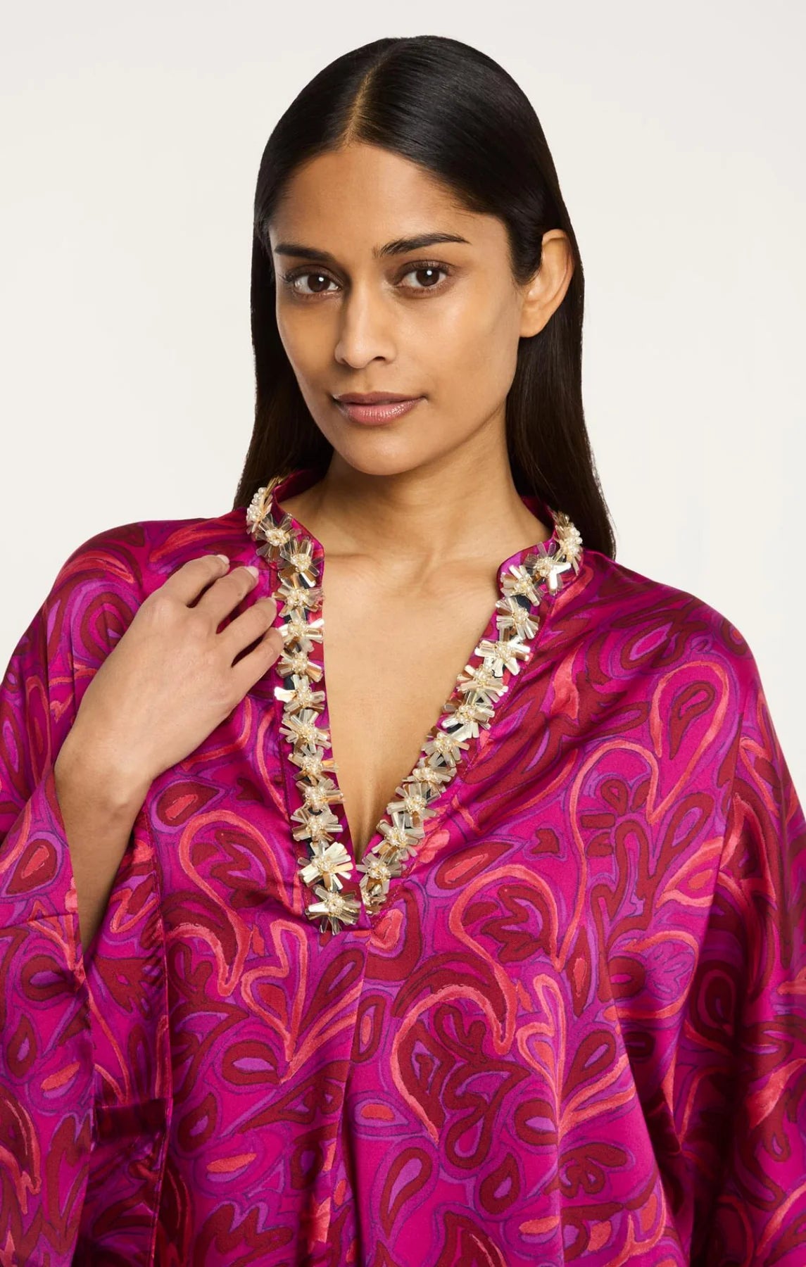 Ci347011 Paisley Bloom Dress