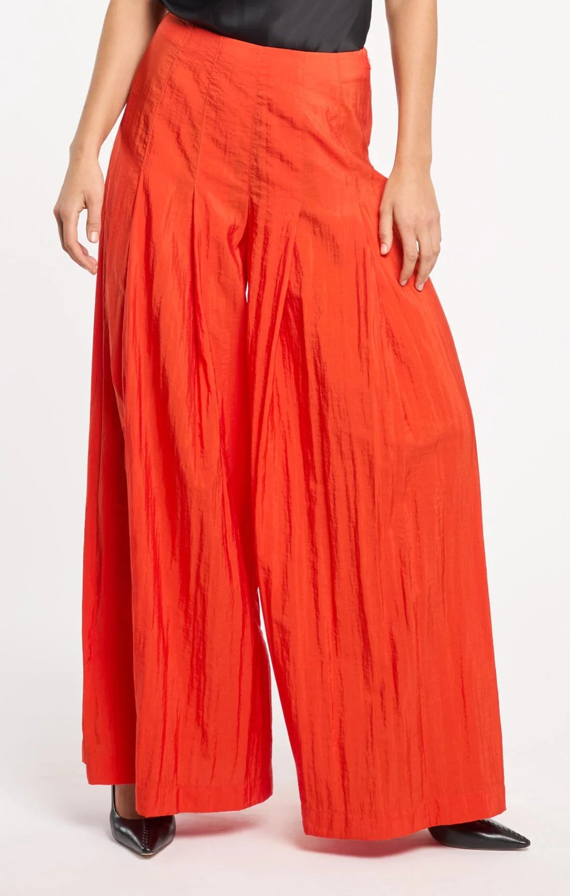 Ci2561487 Orange Wide Leg Pant
