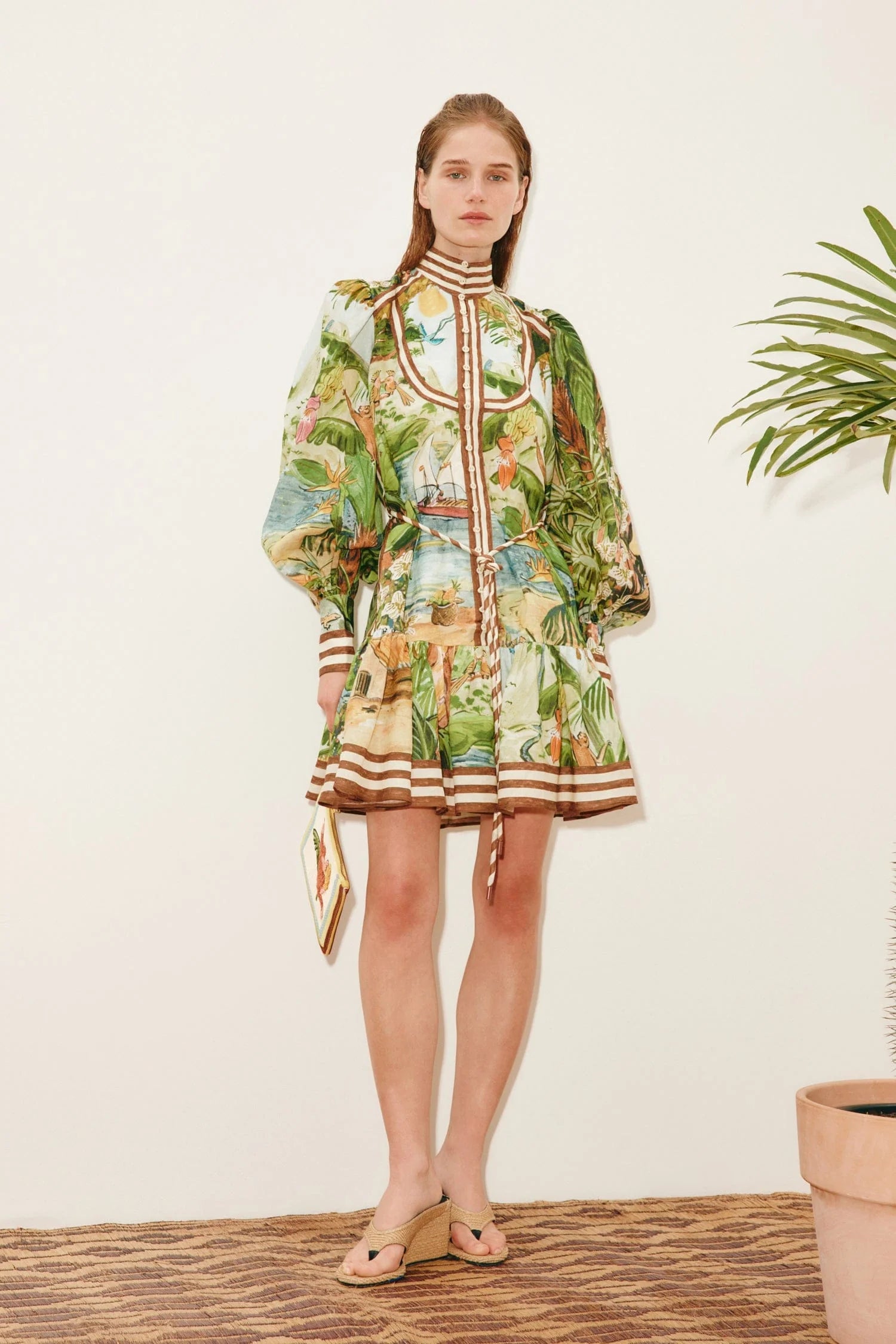 Al7017 Toucan Mini Dress