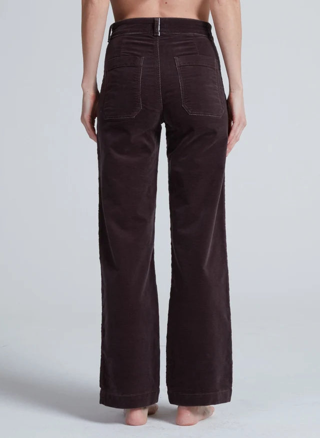 Asw1256 Sailor Corduroy - Chocolate