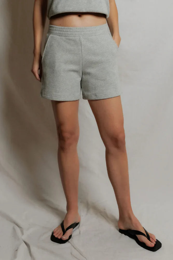 Pwtbar Heather Grey Shorts