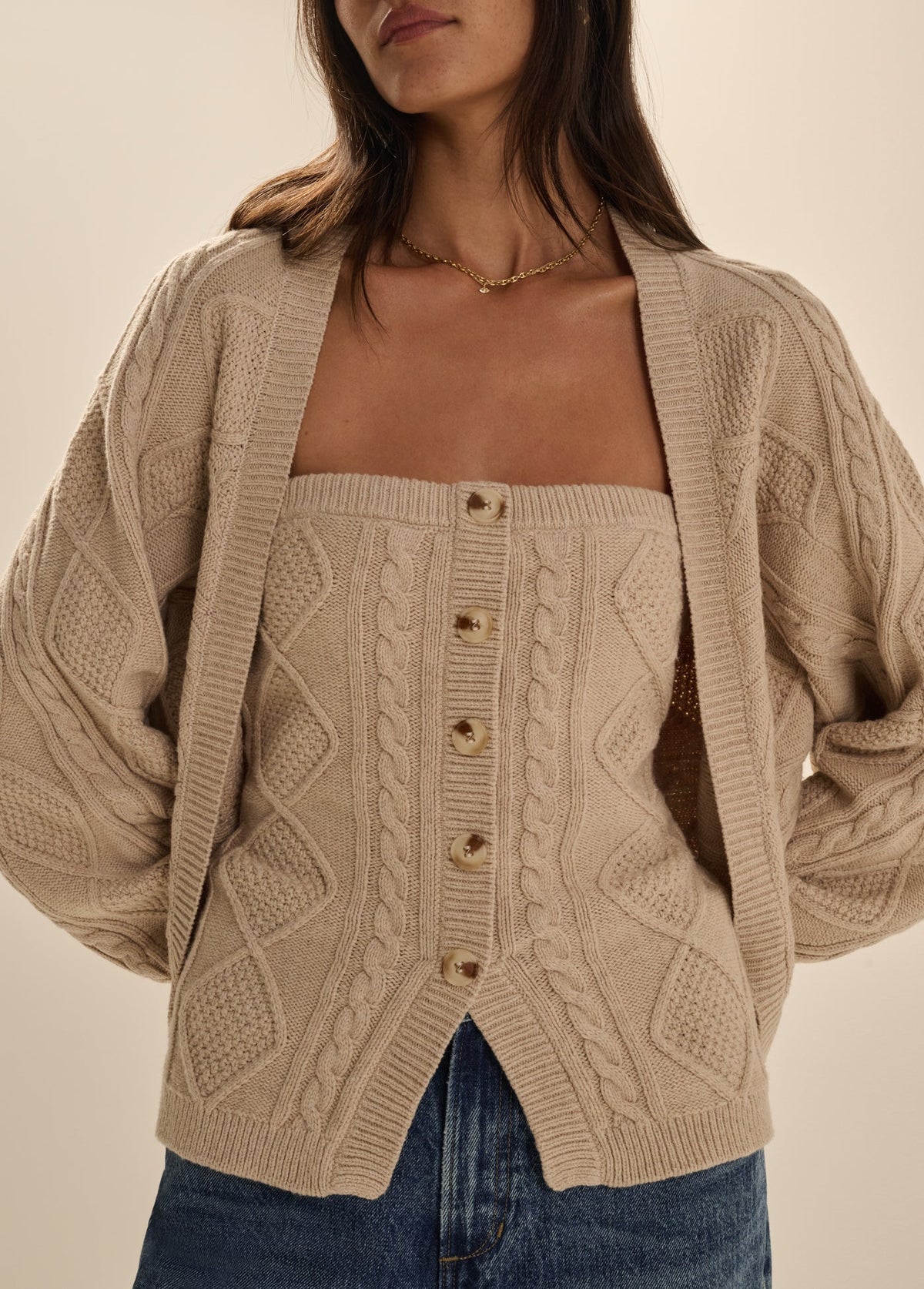Fa3615 Cable Knit