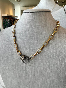 JL3 Eye Pavé Necklace