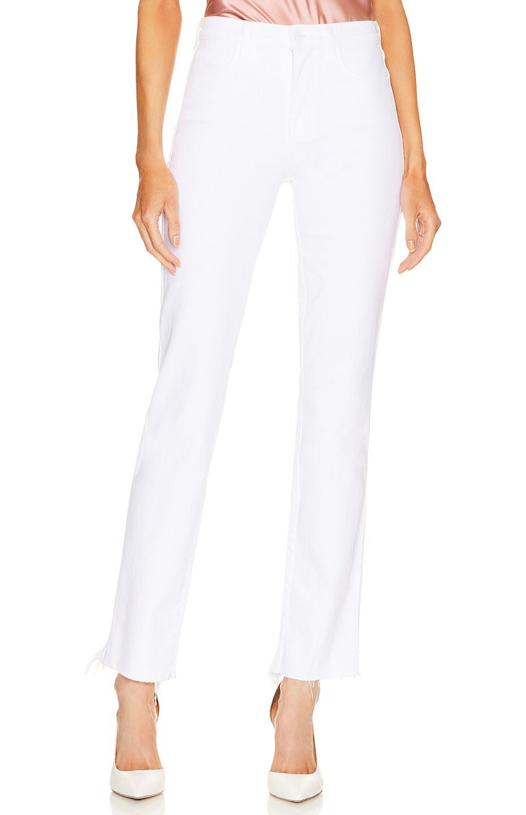 La2800 L’agence White Slim Straight Jean