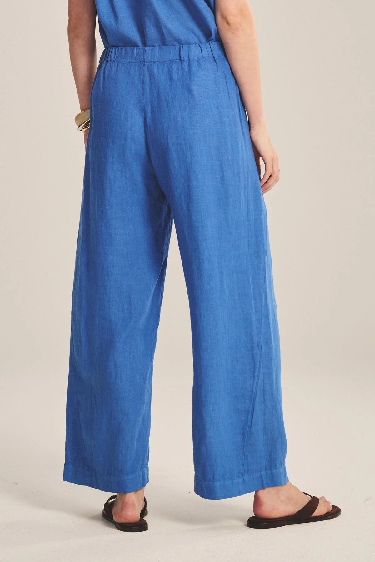 Velola Bluejay Linen Pants
